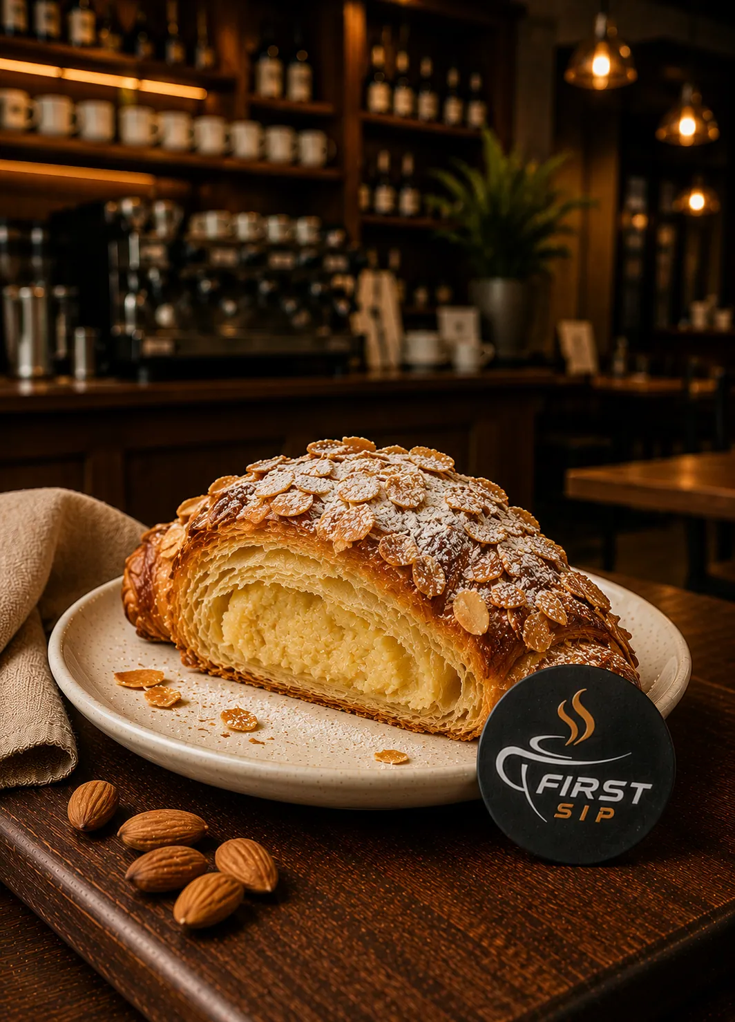 Almond Butter Croissant