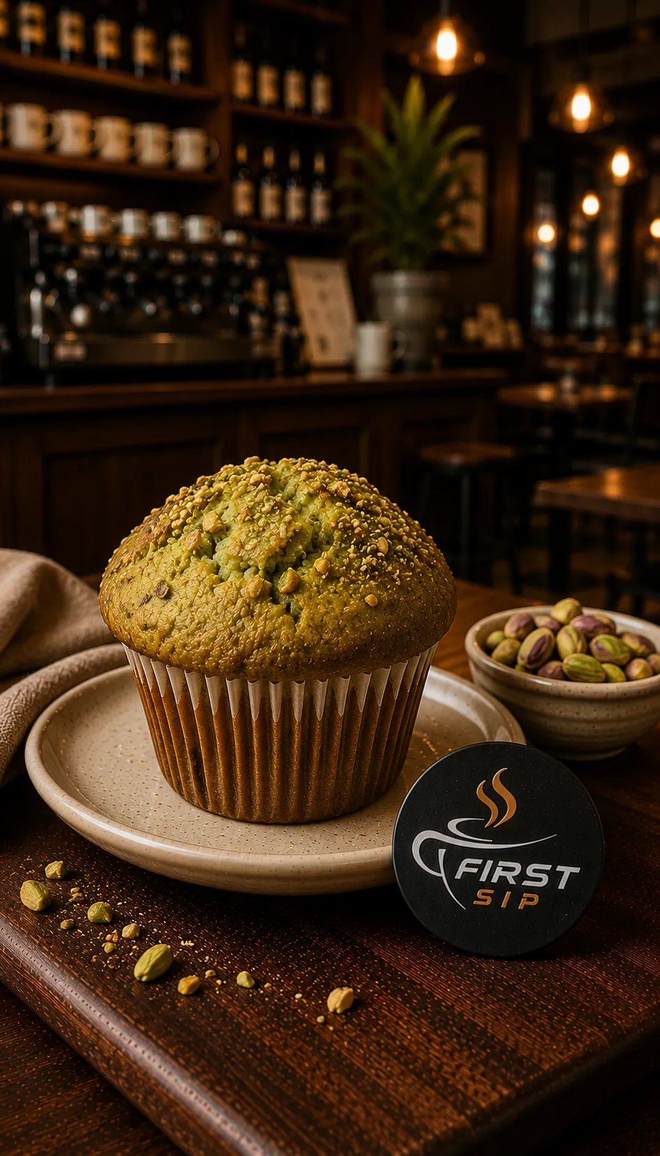 Pistachio Muffin